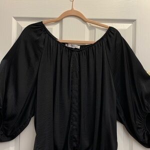 Jennifer Lopez Black Blouse